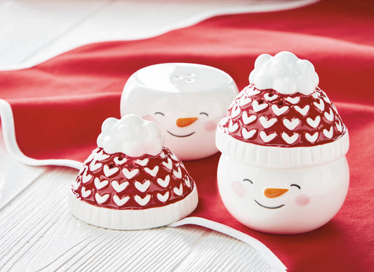 Snowman Salt and Pepper (Set of 2)