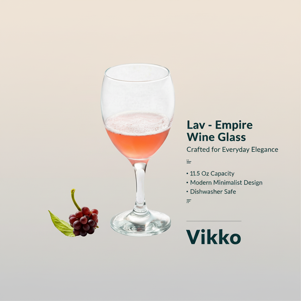 Empire Wine Glass - 11.5 Oz Capacity