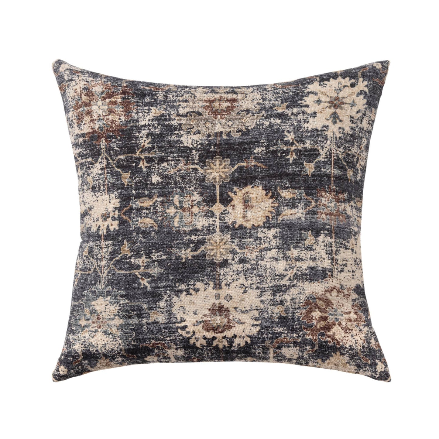 Bohemian Floral Throw Pillow 18"