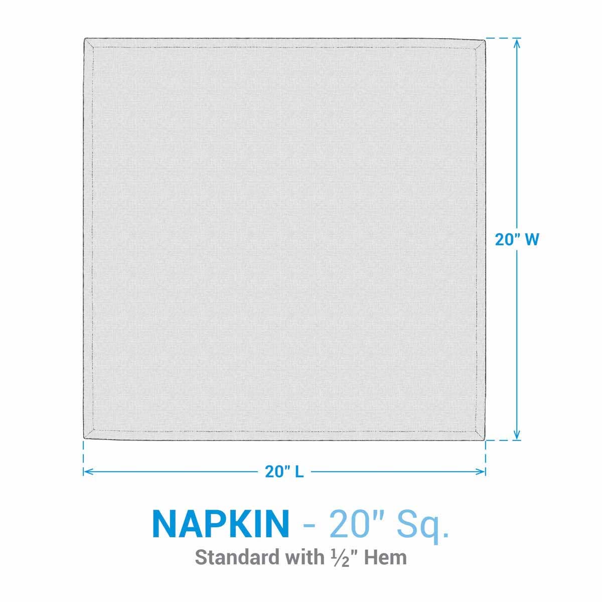 Delilah Napkin 20"