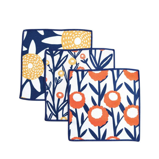 Field of Flowers Eco Dish Cloth (Set of 3)
