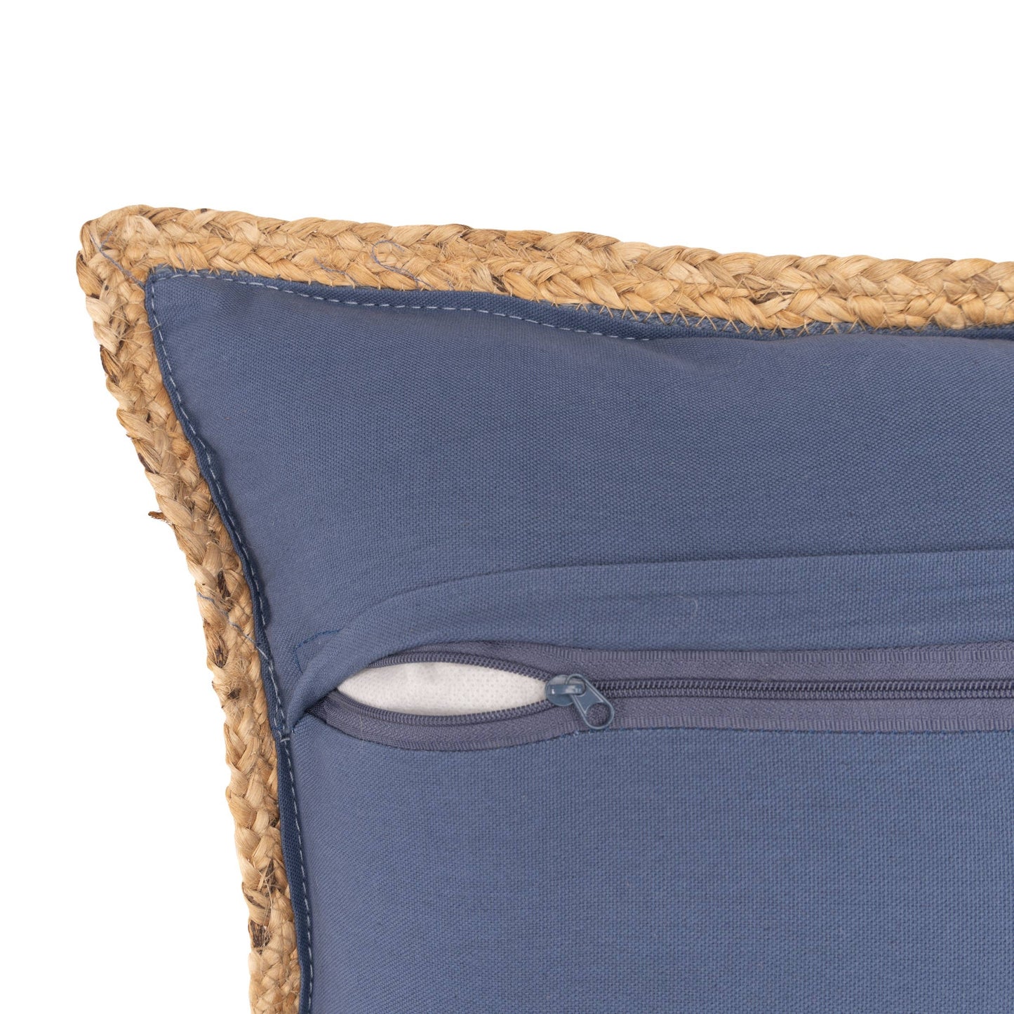 Riley Striped Cotton Blend Throw Pillow 20 x 20