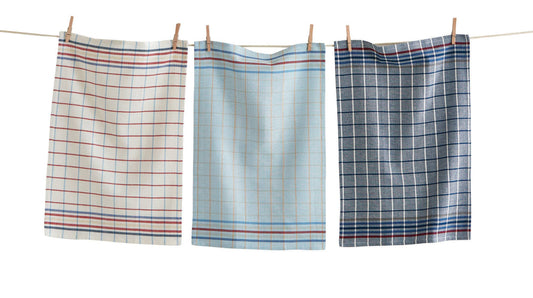 American Check Dishtowel (Set of 3)