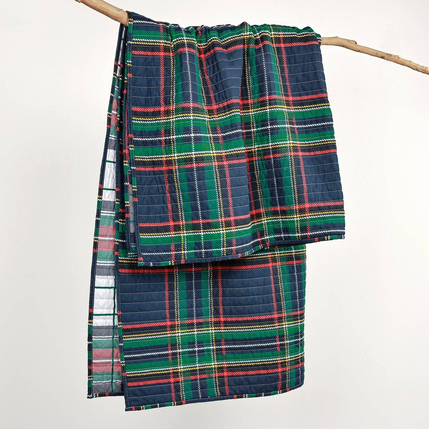 Spencer Plaid Quilted Throw