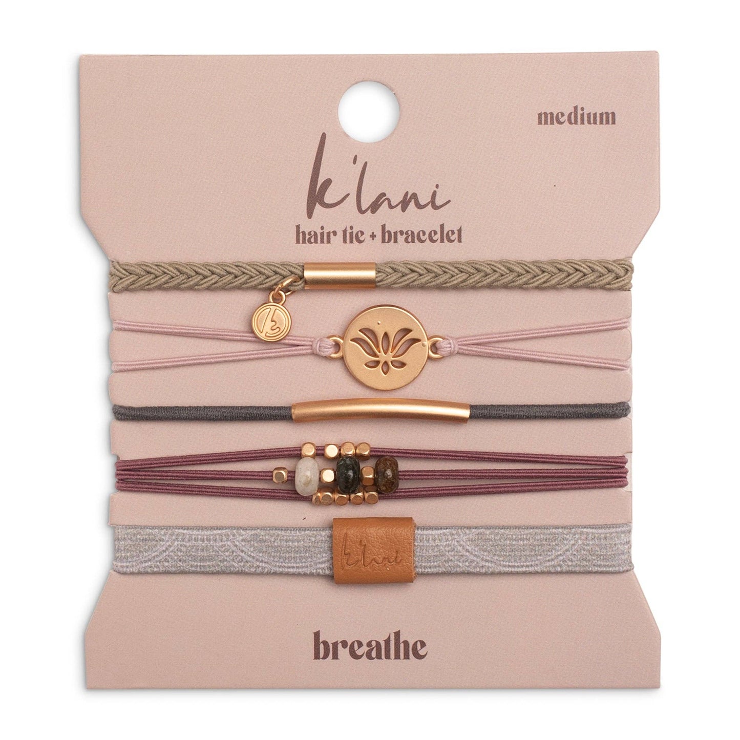 Breathe Hair-Tie Bracelet