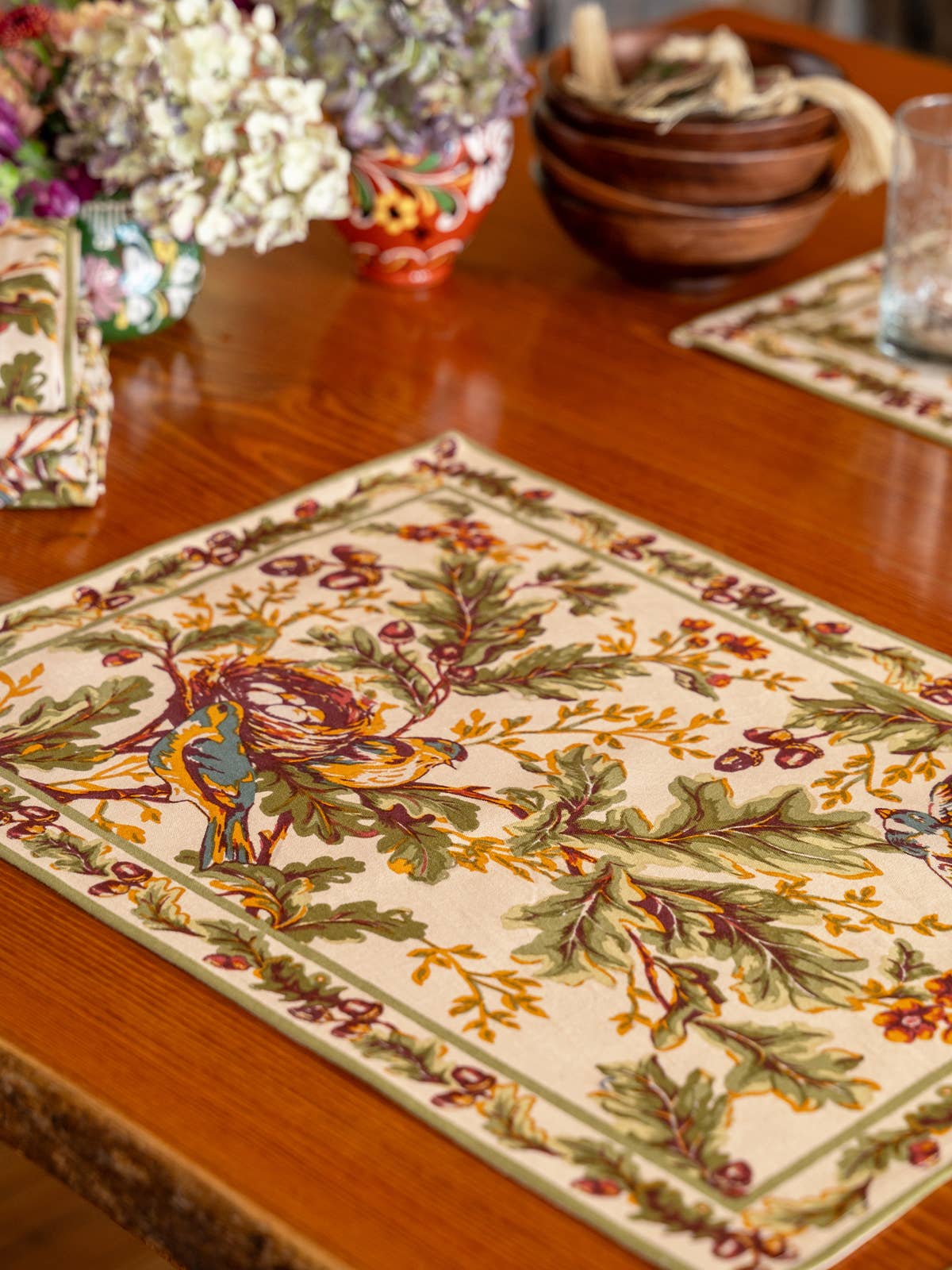 April Cornell. Whispering Oaks Placemat (Set of 4)