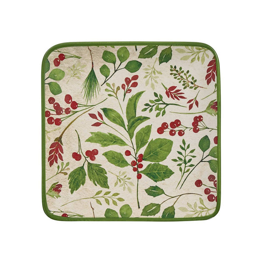 Peace And Merry Salad Plate