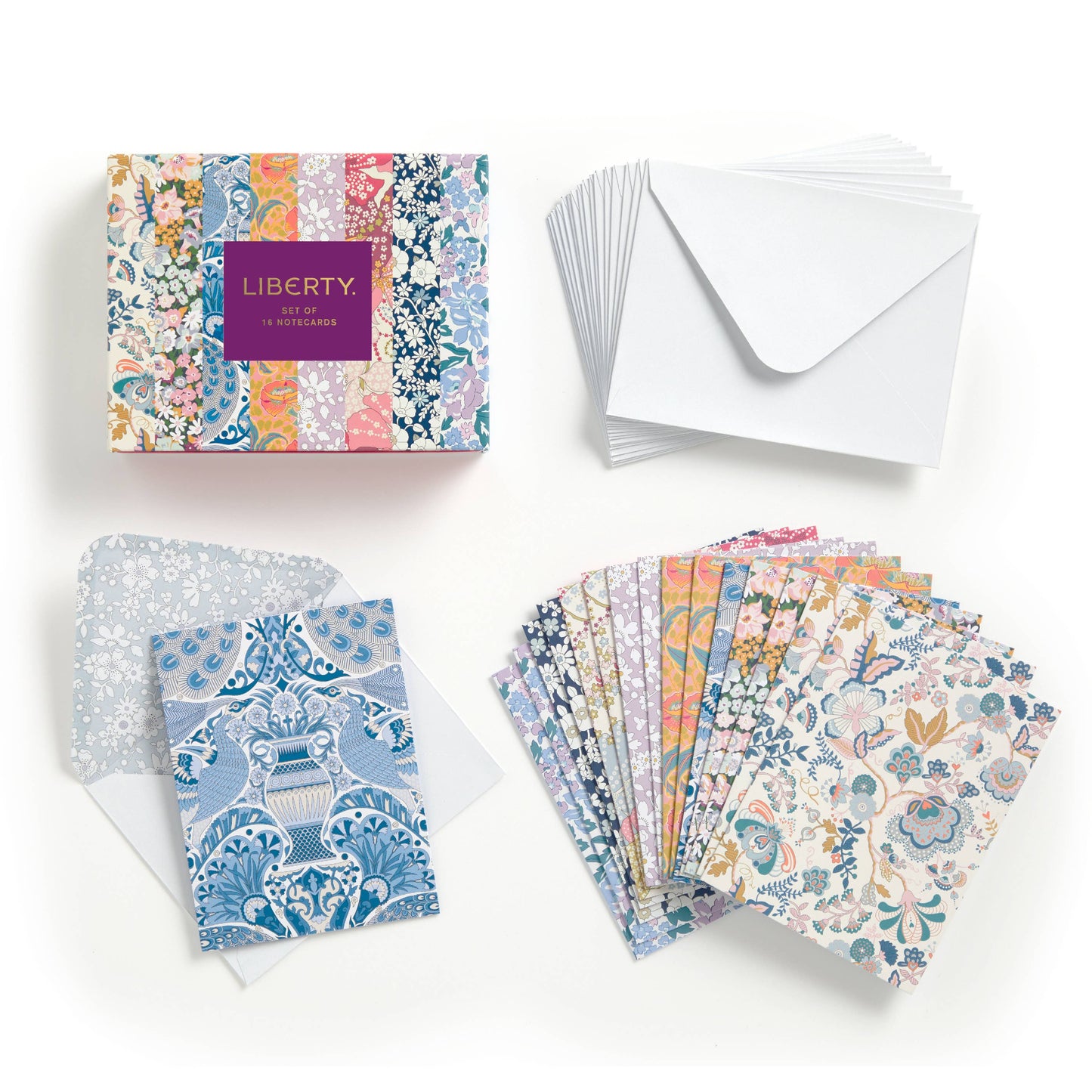 Liberty Floral Greeting Assortment Notecard Set