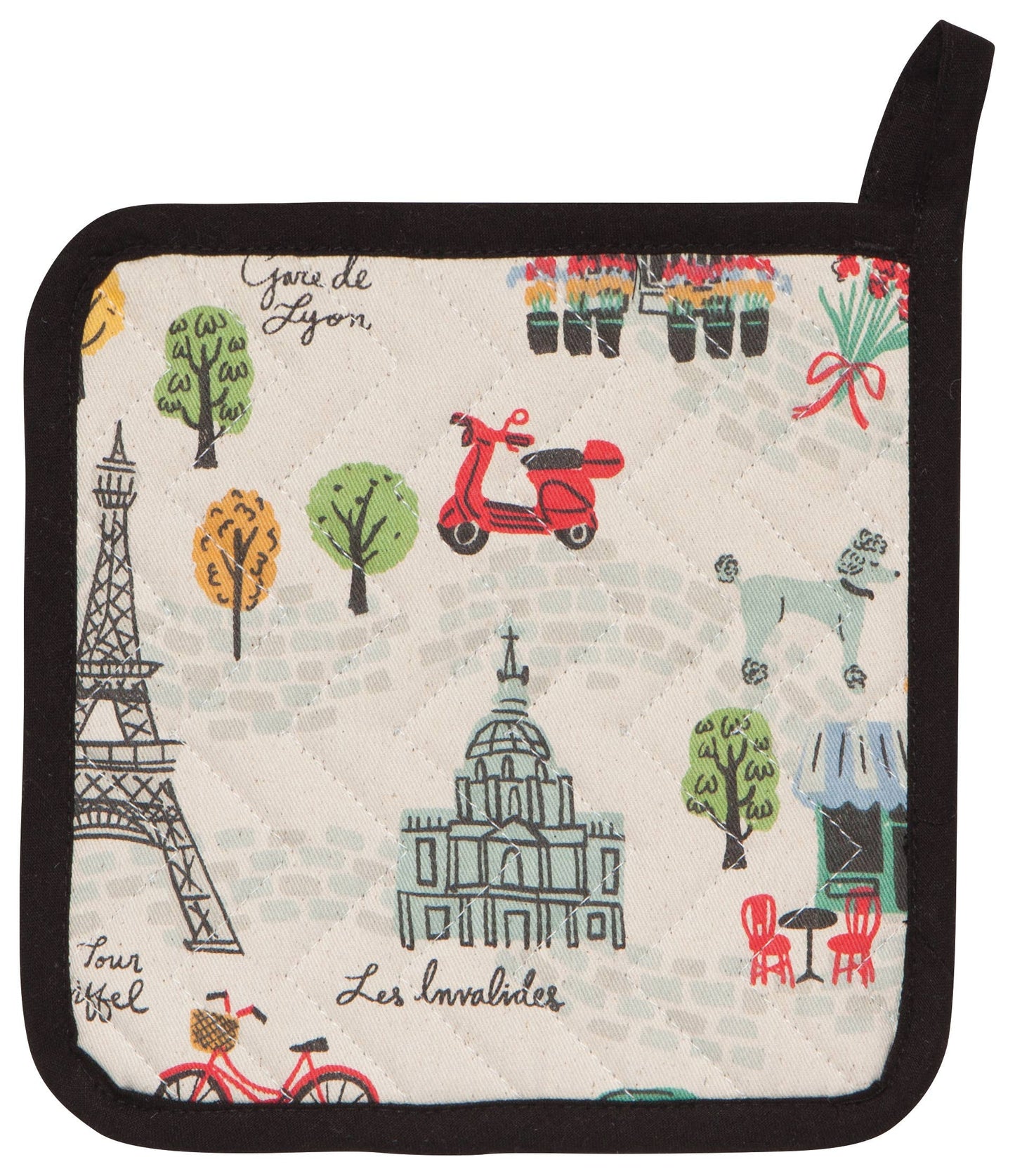 Meet Me In Paris Potholder