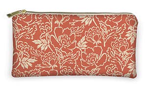 Floral Zippered Pouch