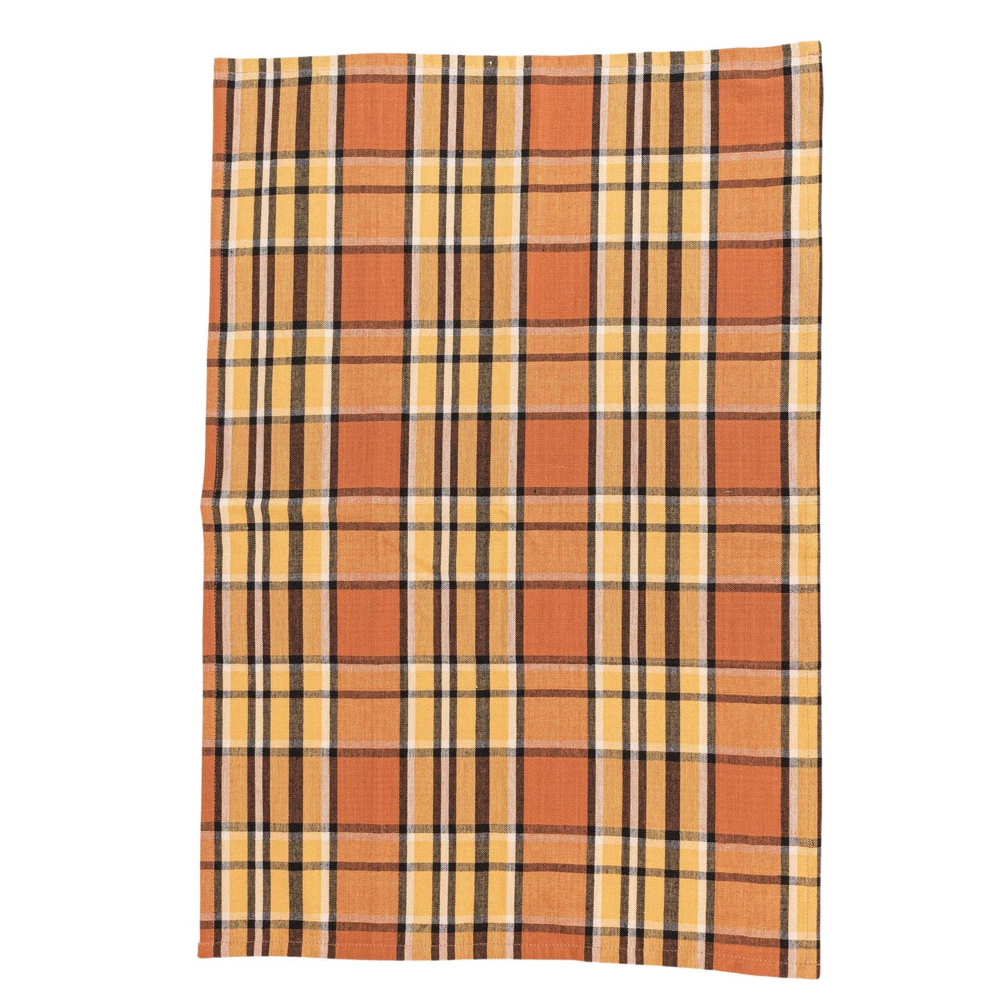 Cabincore Plaid Bagged Towels Green (set of 3)