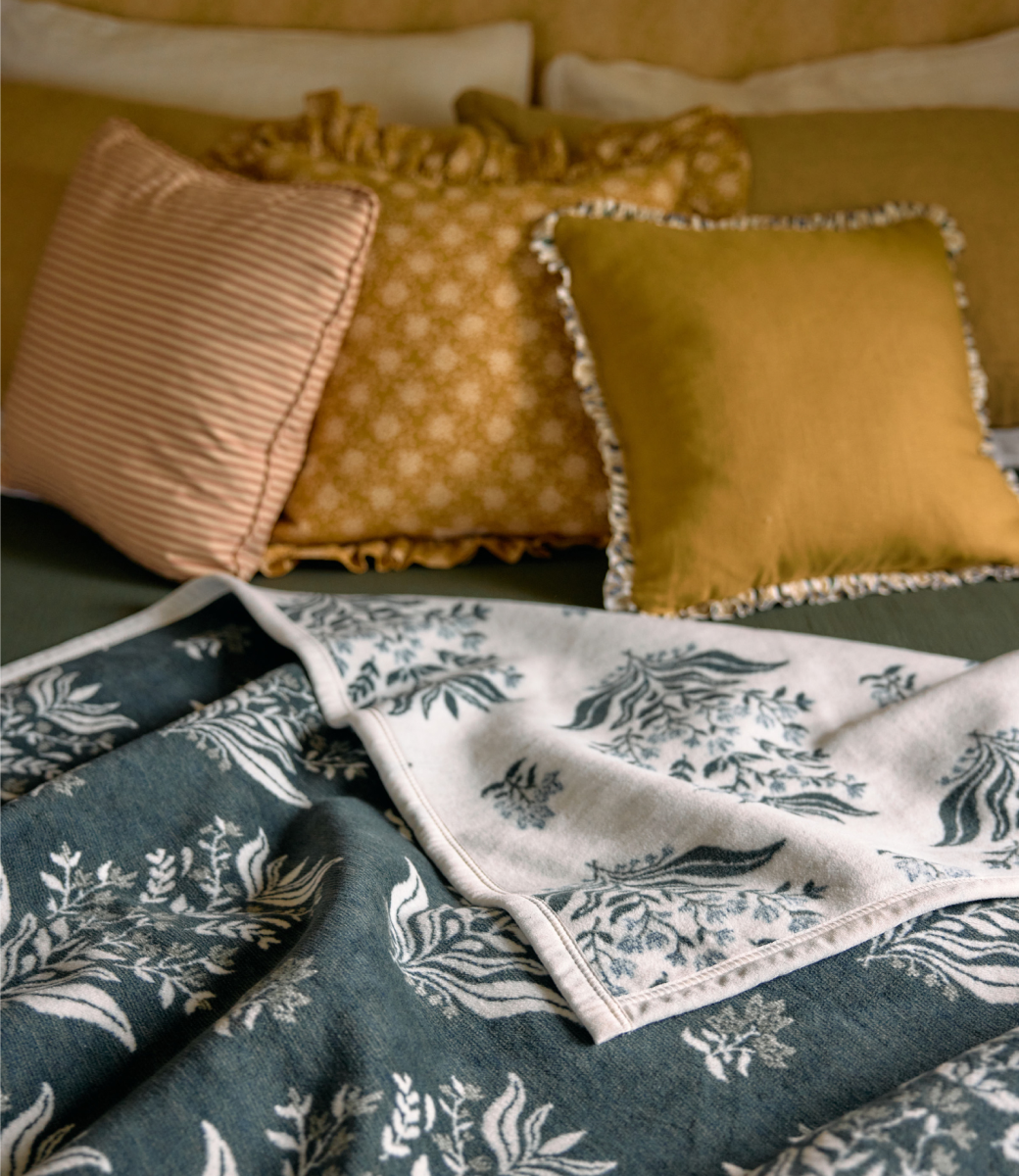 ChappyWrap Florence Blockprint Blanket