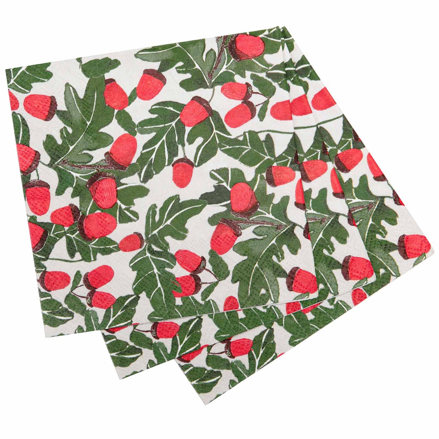 Holiday Acorn Paper Napkins