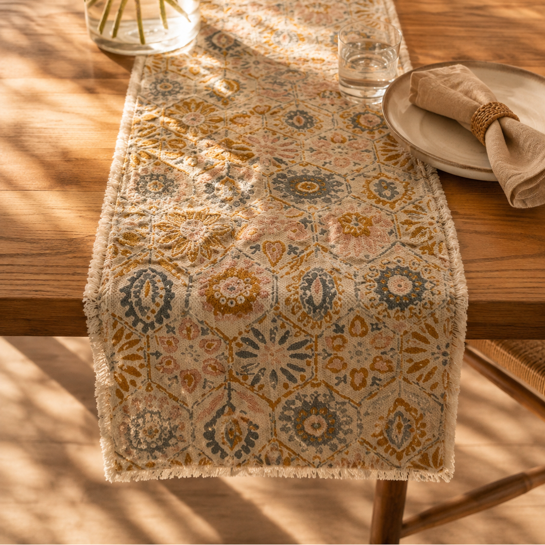 Mystic Boho Table Runner