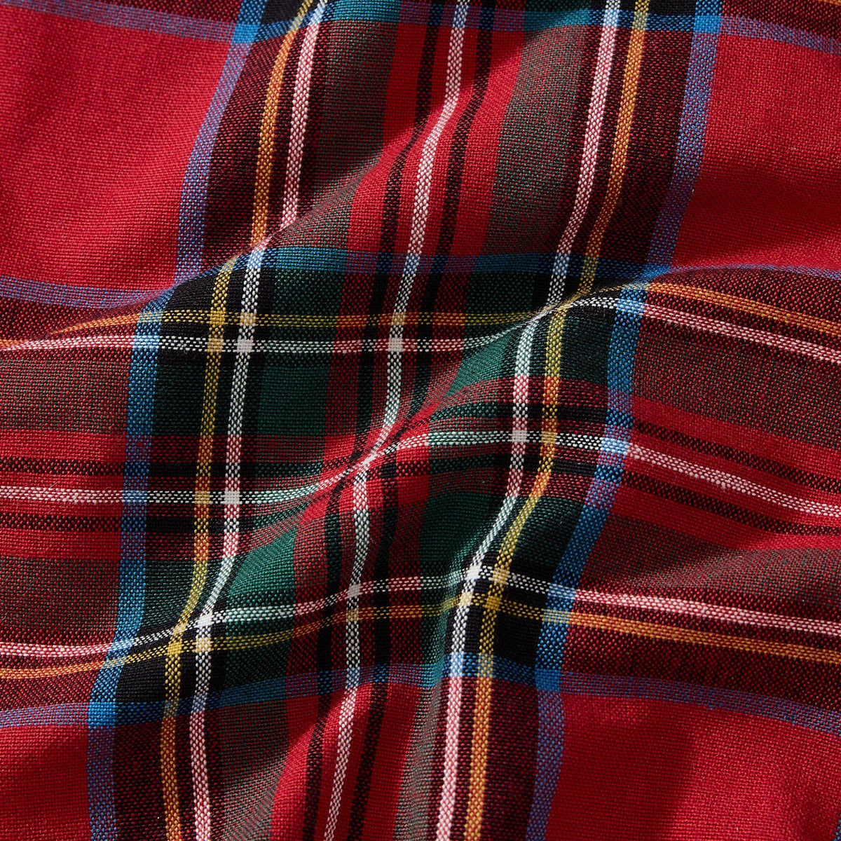Stowe Tartan Holiday Plaid Cotton Napkins (Set of 8)