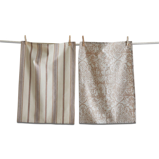 Starflower Dishtowel (Set of 2)