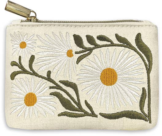 Flower Market Daisy Pouch