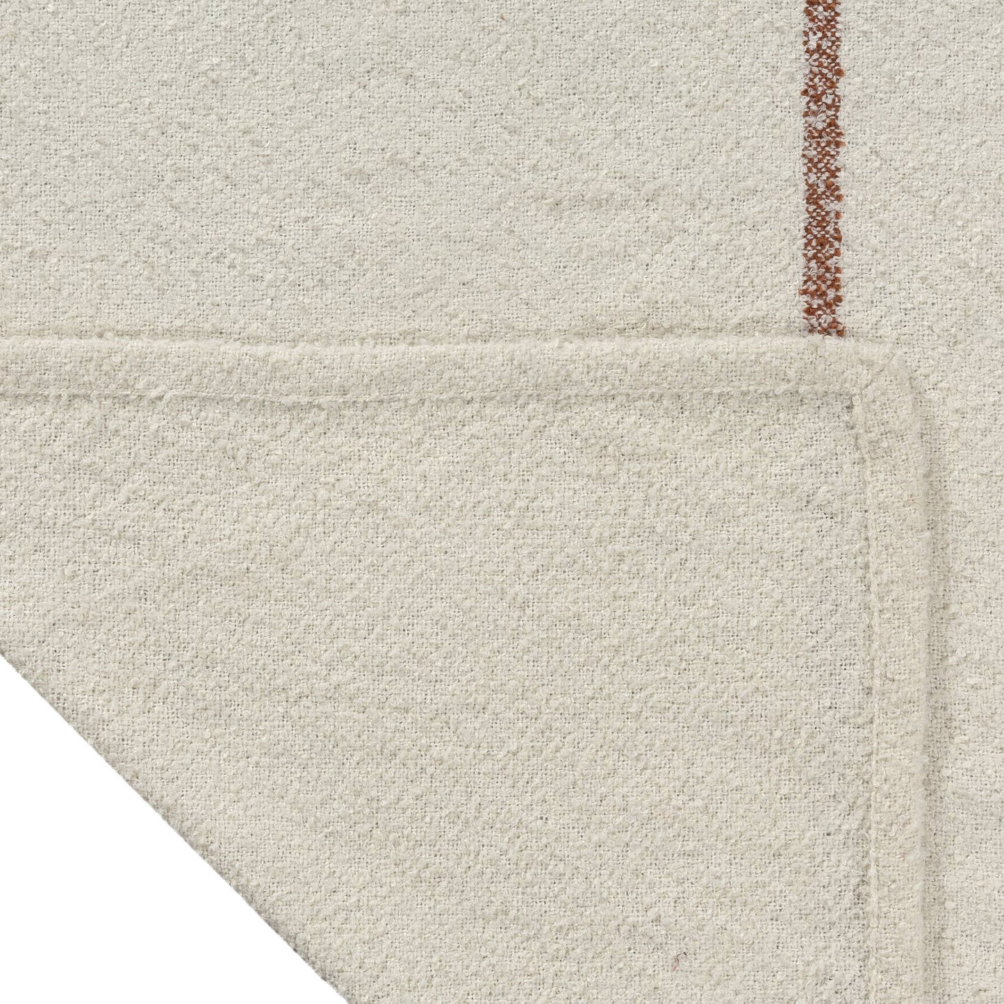 Striped Performance Throw Blanket (Ivory/Mustard)
