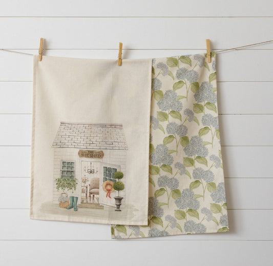 She Shed Tea Towels (Set of 2)