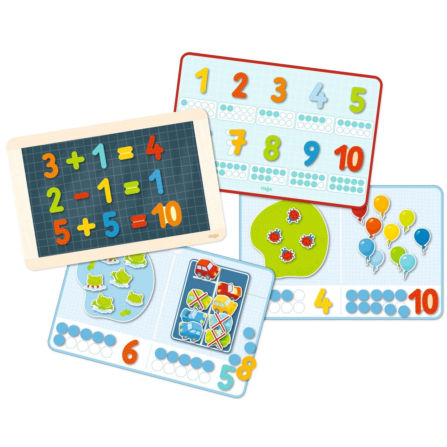 1, 2 Numbers & You Magnetic 158 Piece Game Box