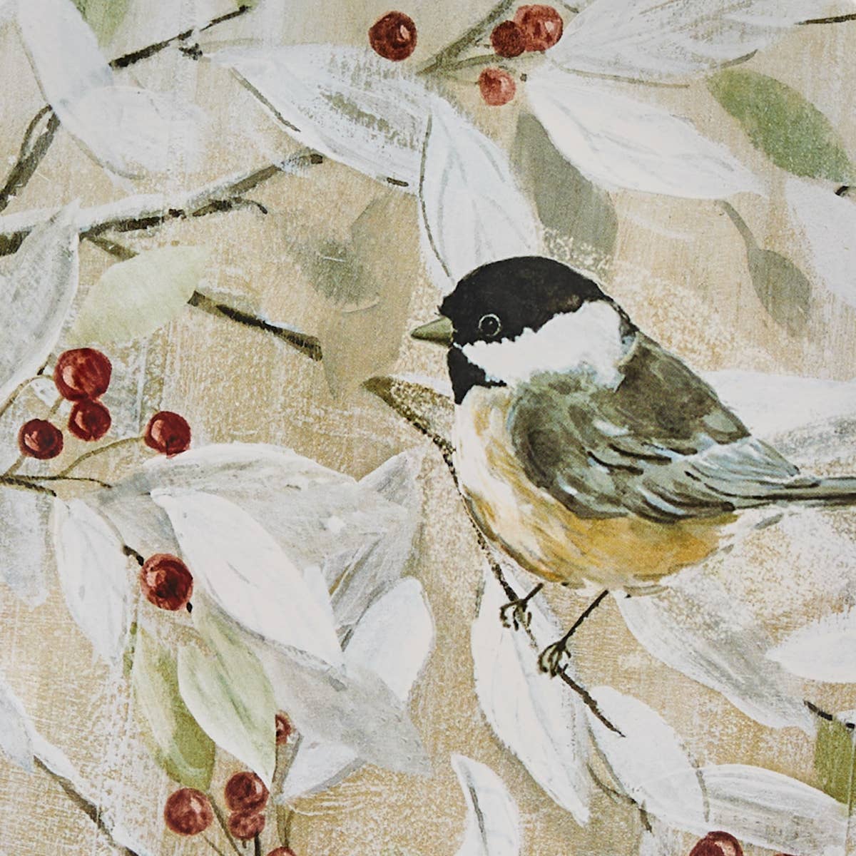 Winter Garden Salad Plate