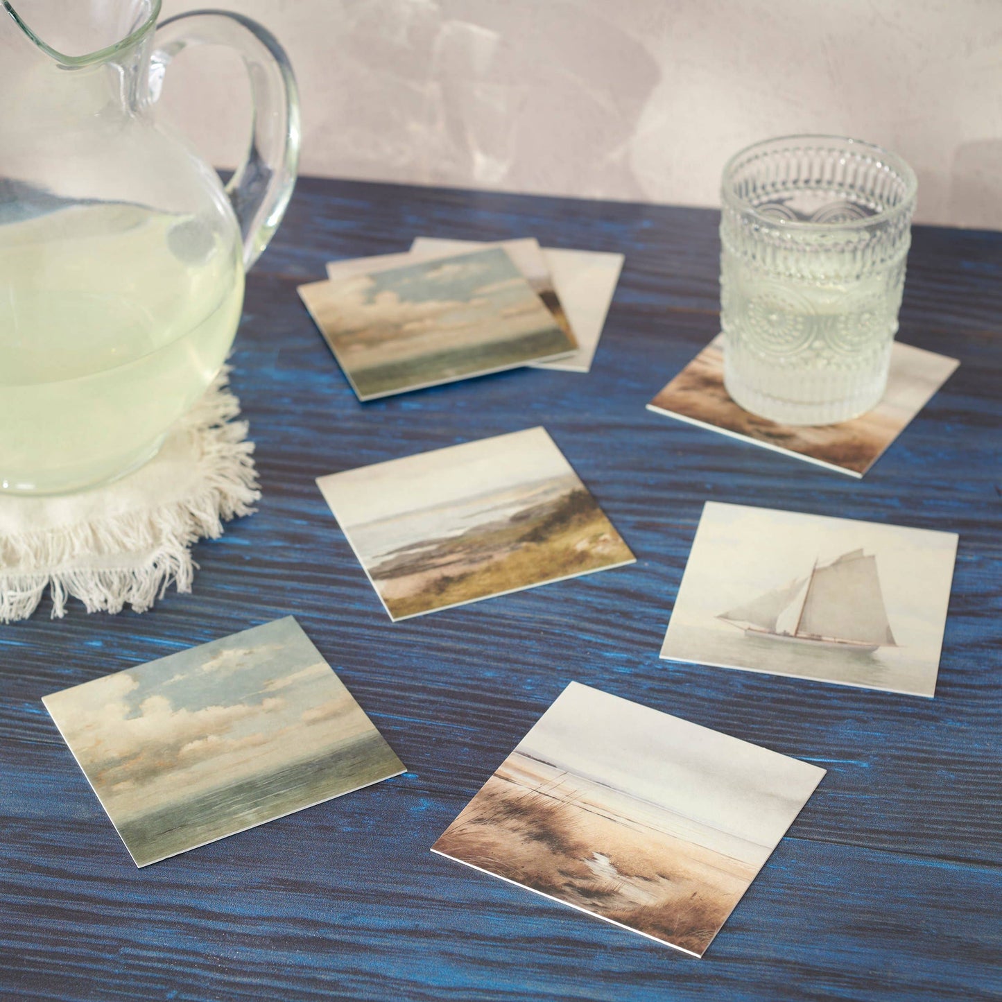 Vintage Coastal Coasters