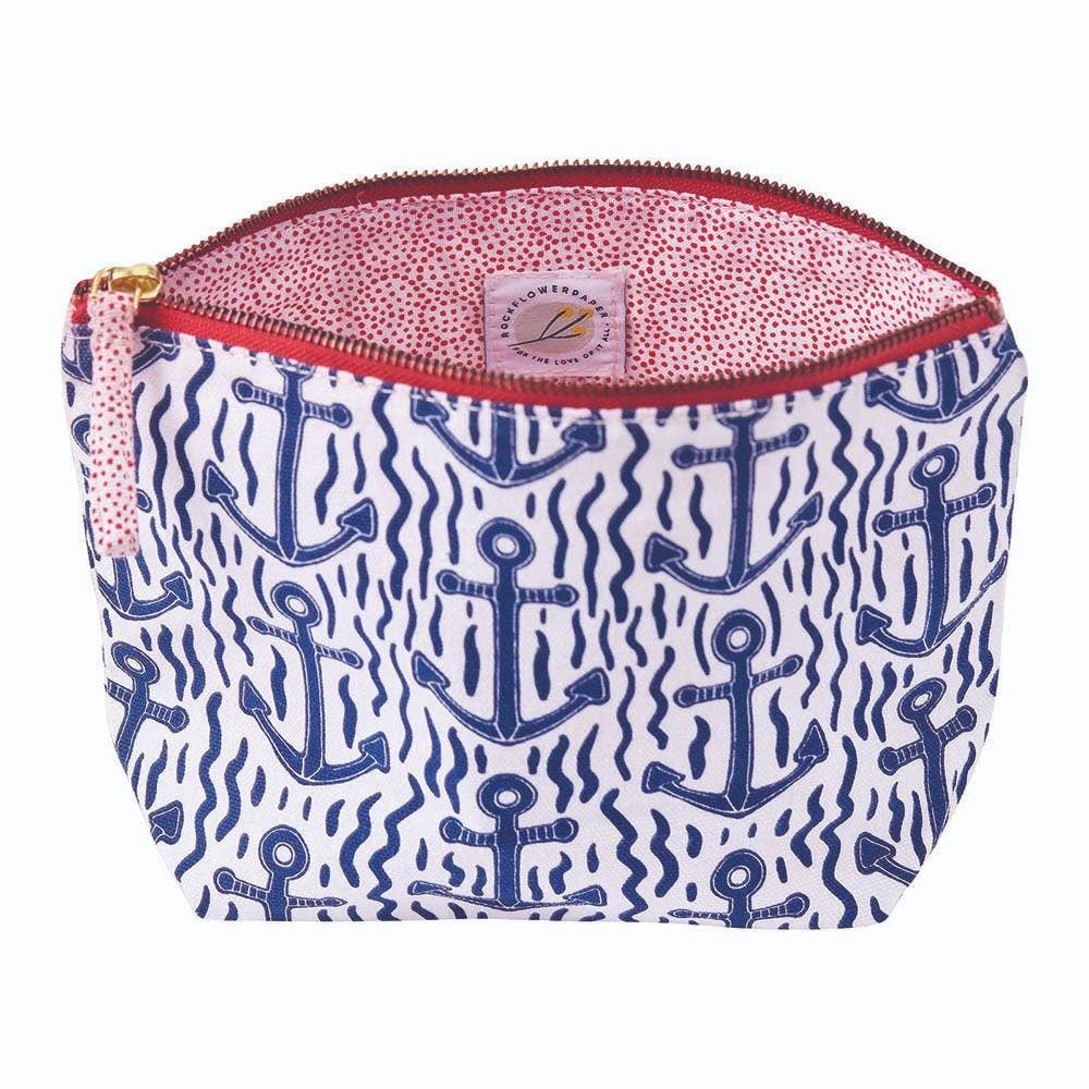 Anchor Medium Canvas Pouch