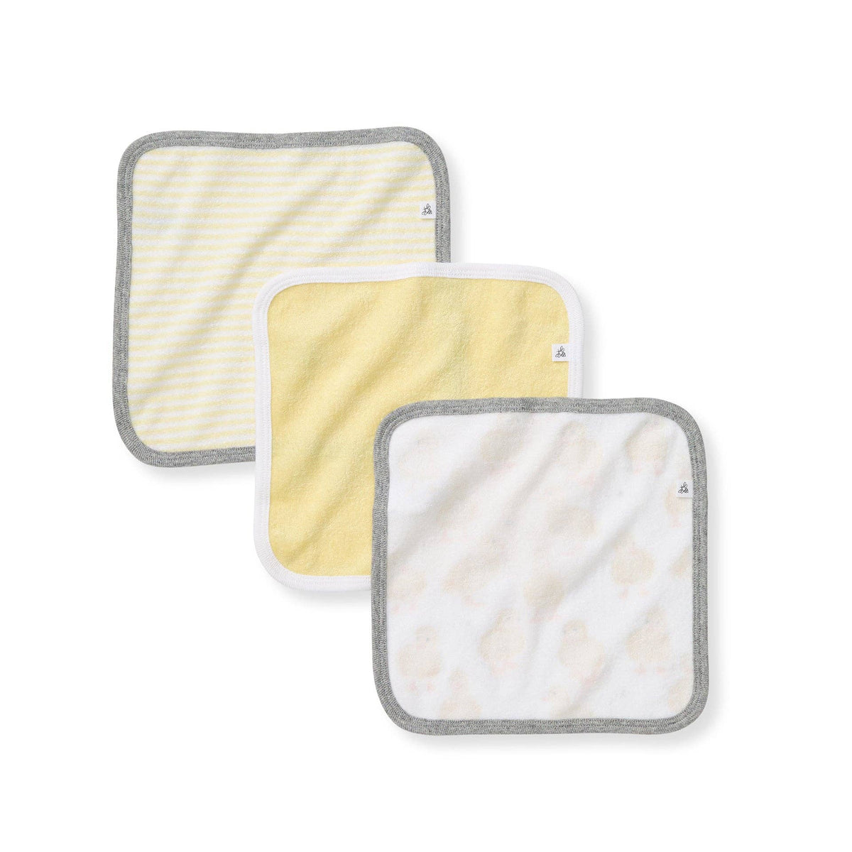 Burt's Bees Baby Little Ducks Organic Cotton Washcloths (3 Pack)
