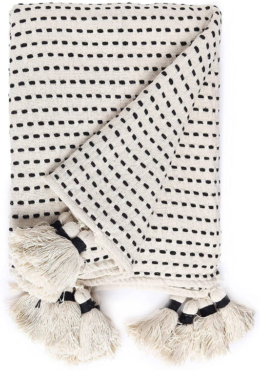 Jacquard Cotton Throw