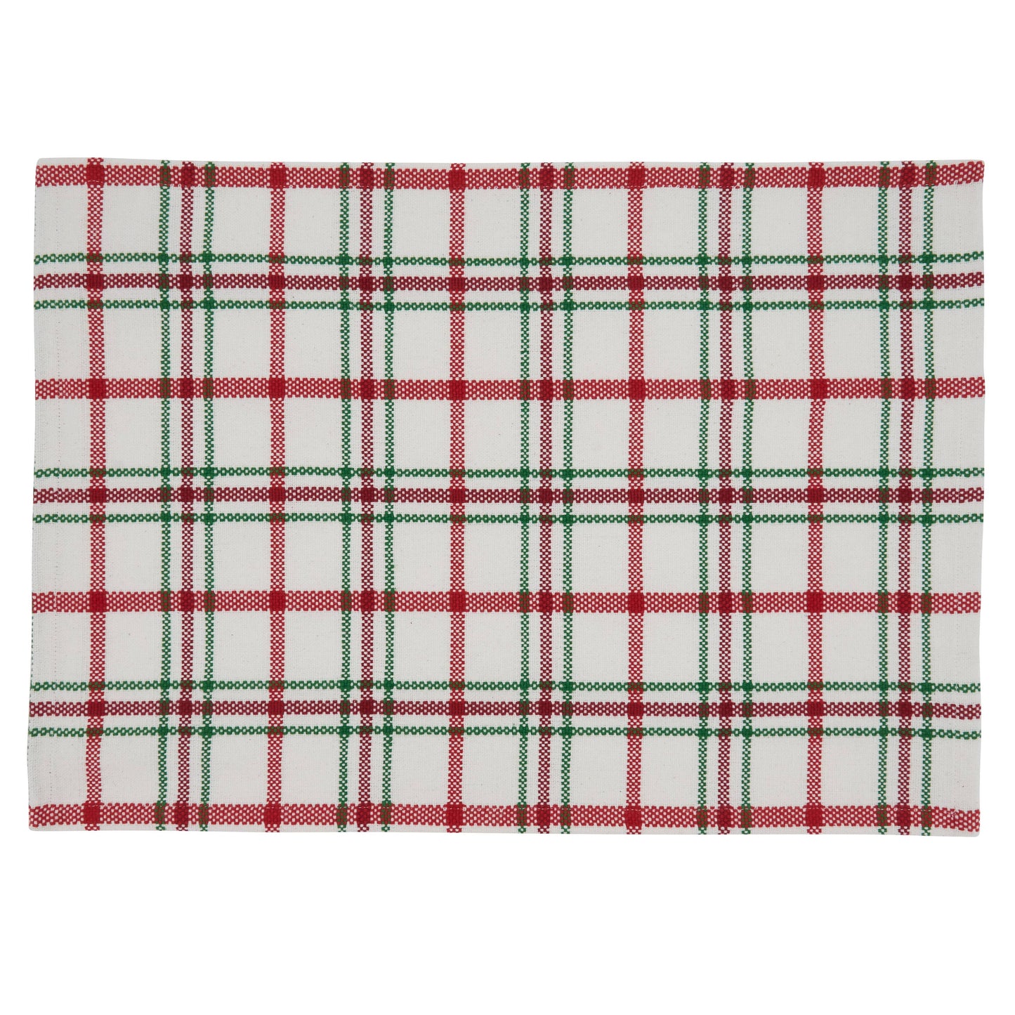 Red and Green Plaid Placemat