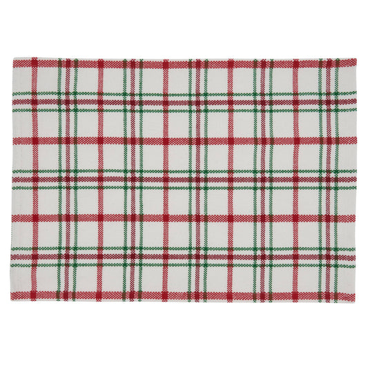 Red and Green Plaid Placemat