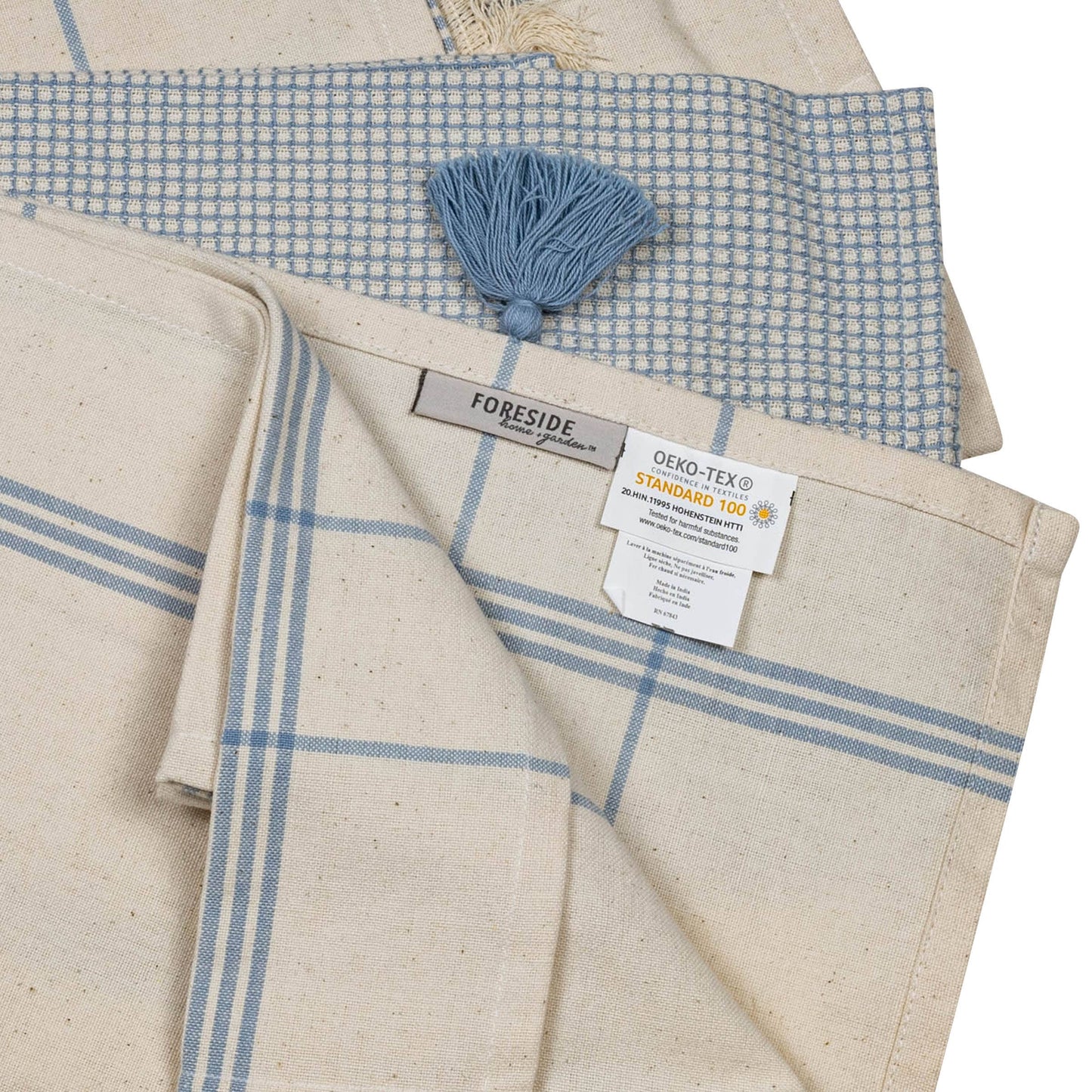 Arthur Tea Towels Light Blue (Set of Three)