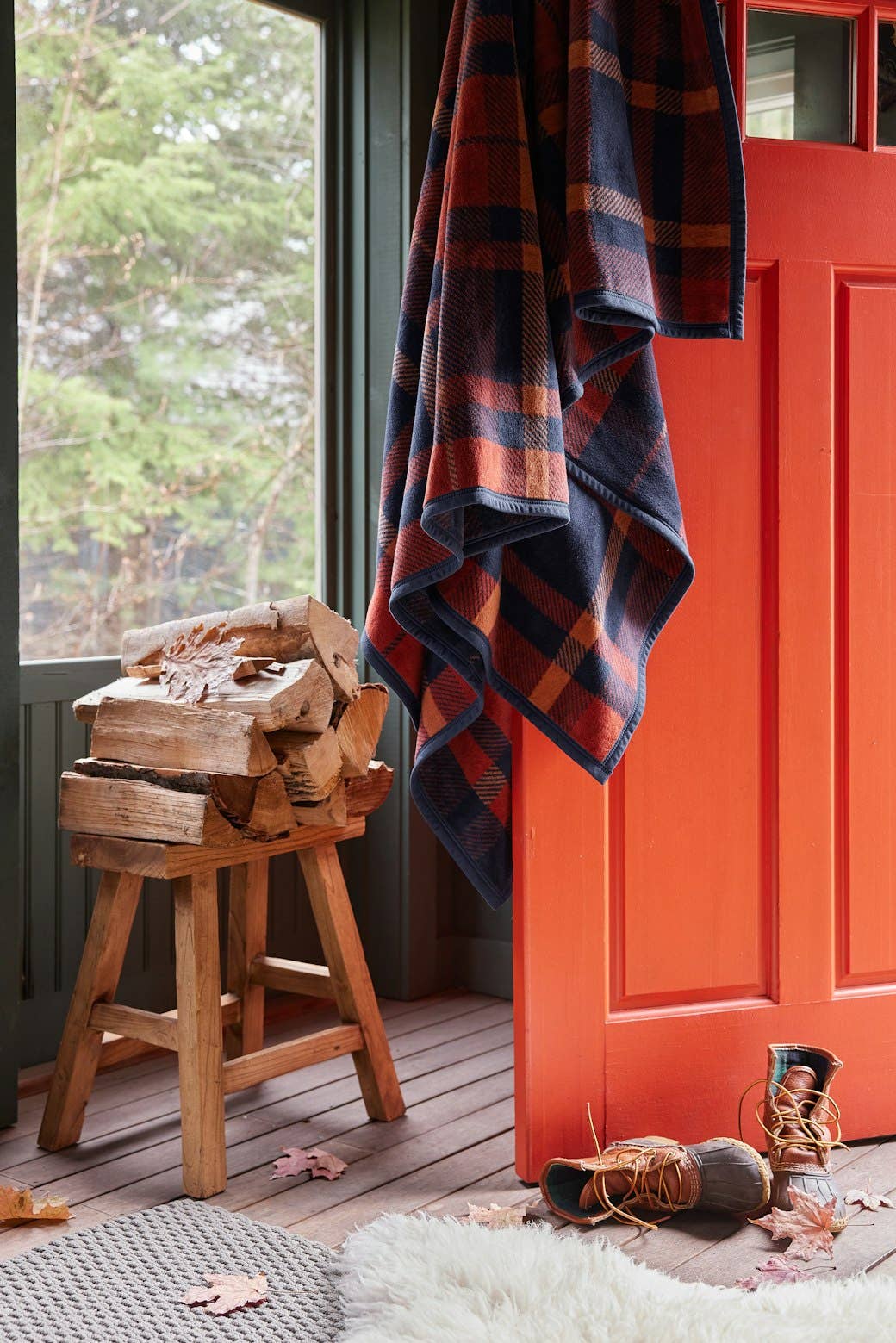ChappyWrap Sebago Tartan Blanket