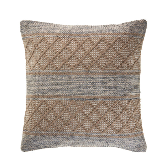 Cora Grayscale Throw Pillow
