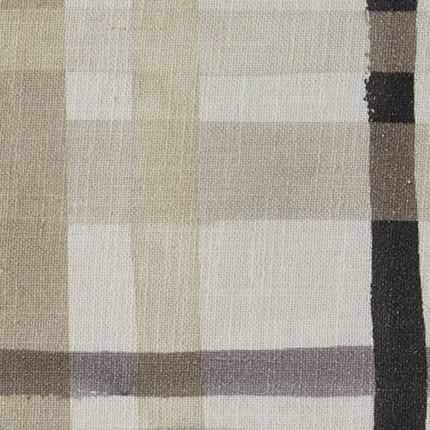 Urban Plaid Table Runner 72"L