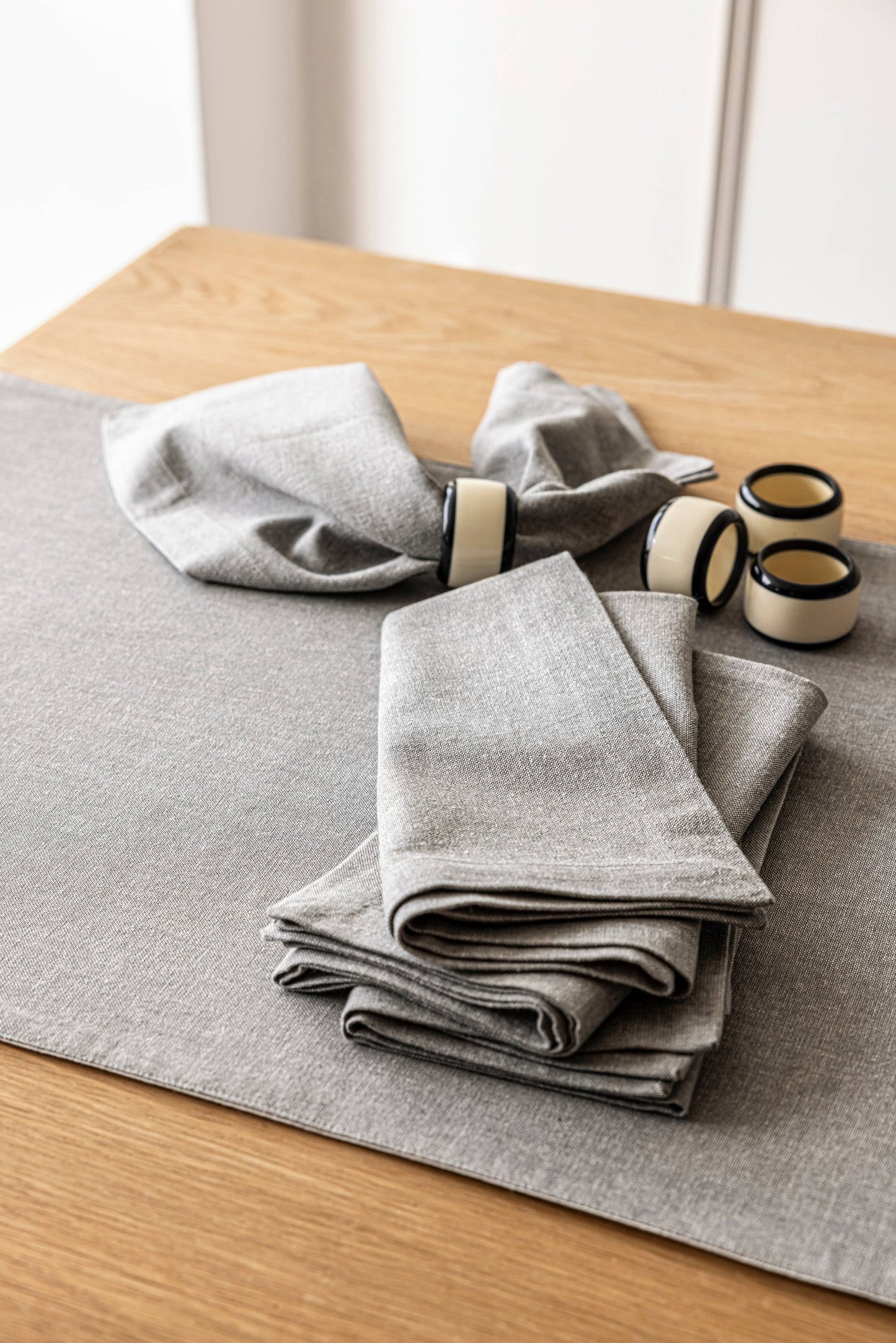 Woven Chambray Cotton Cloth Napkin (set of 4)