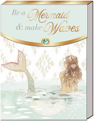 Punch Studio Pocket Notepad Mermaid Waves