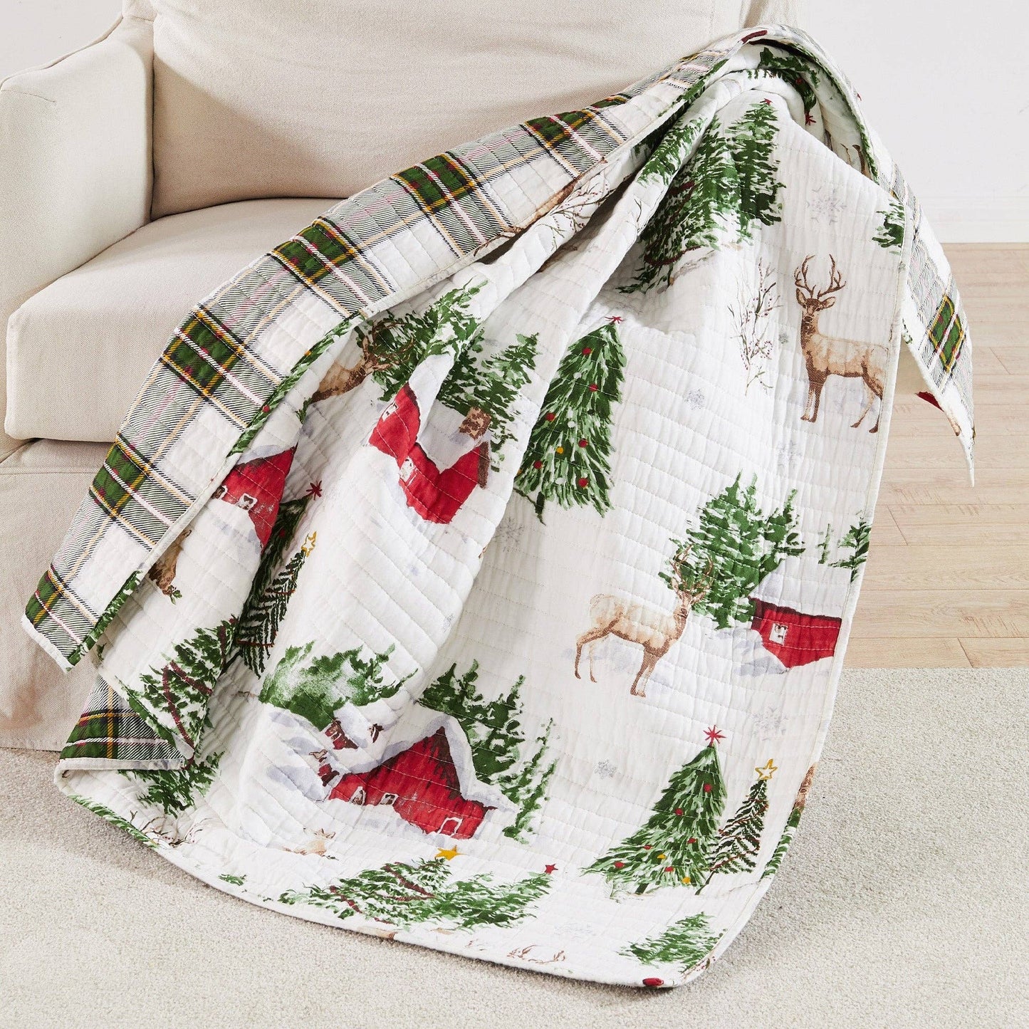 Tatum Pines Quilted Throw Blanket