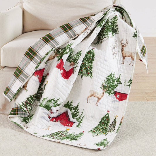 Tatum Pines Quilted Throw Blanket