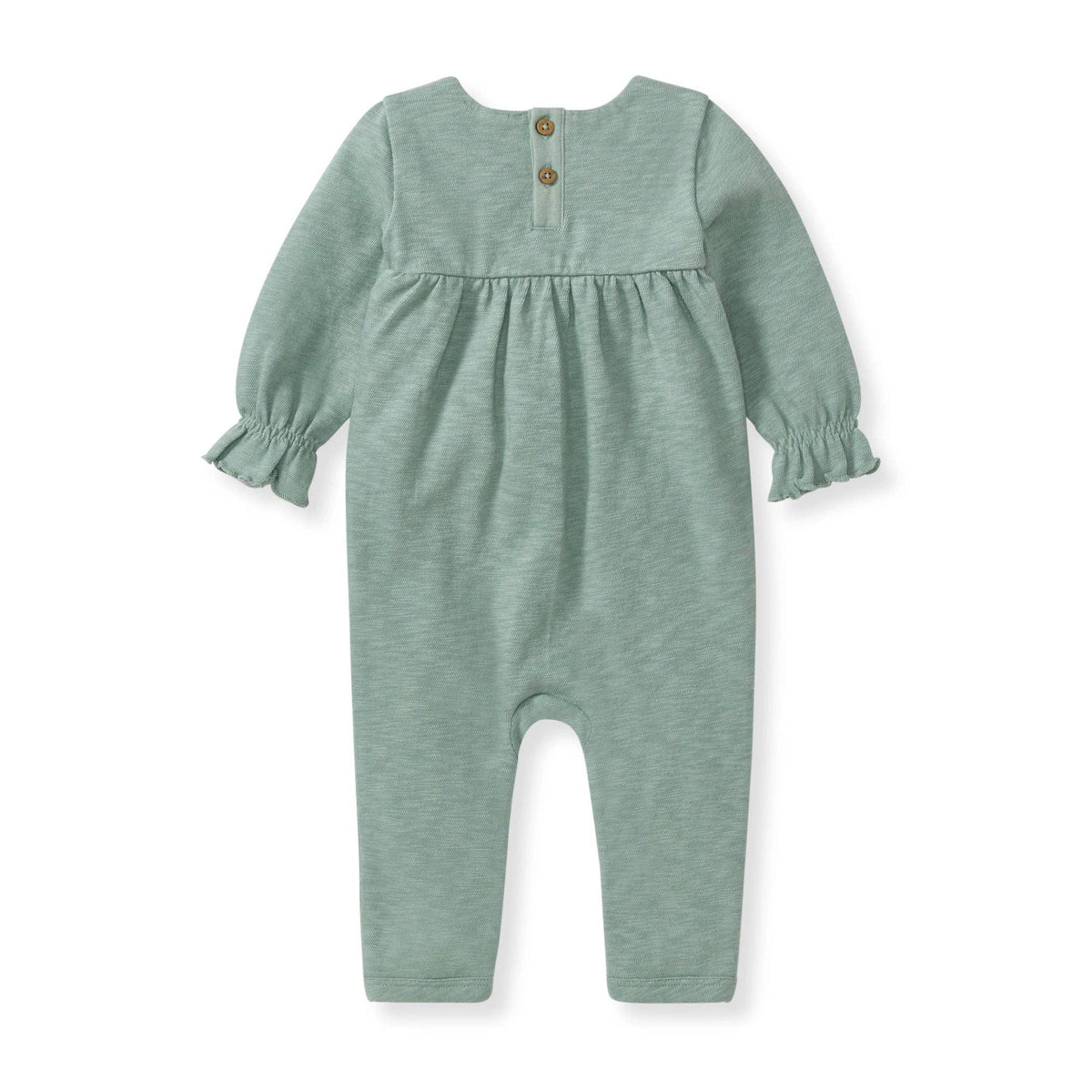Burt's Bees Baby Chunky Slub Baby Girl Jumpsuit
