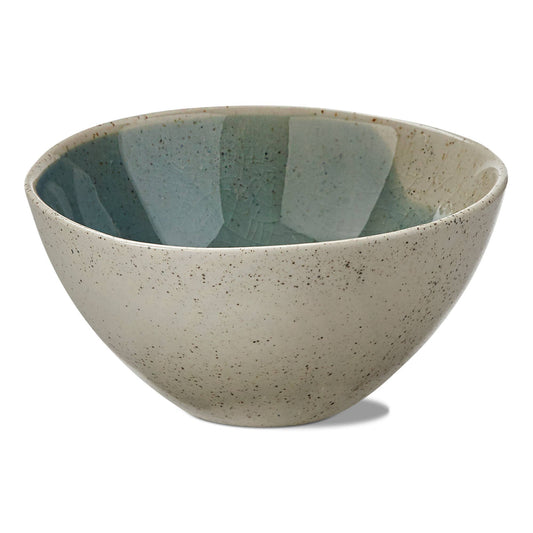 Montauk Snack Bowl Blue Porcelain Summer