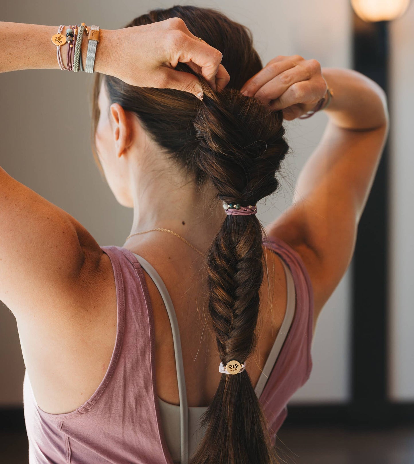 Breathe Hair-Tie Bracelet