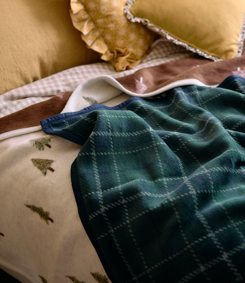 ChappyWrap Woodland Plaid Blanket