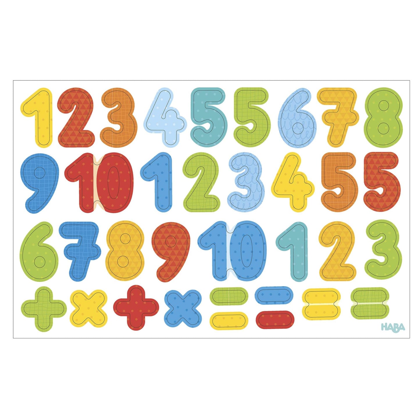1, 2 Numbers & You Magnetic 158 Piece Game Box