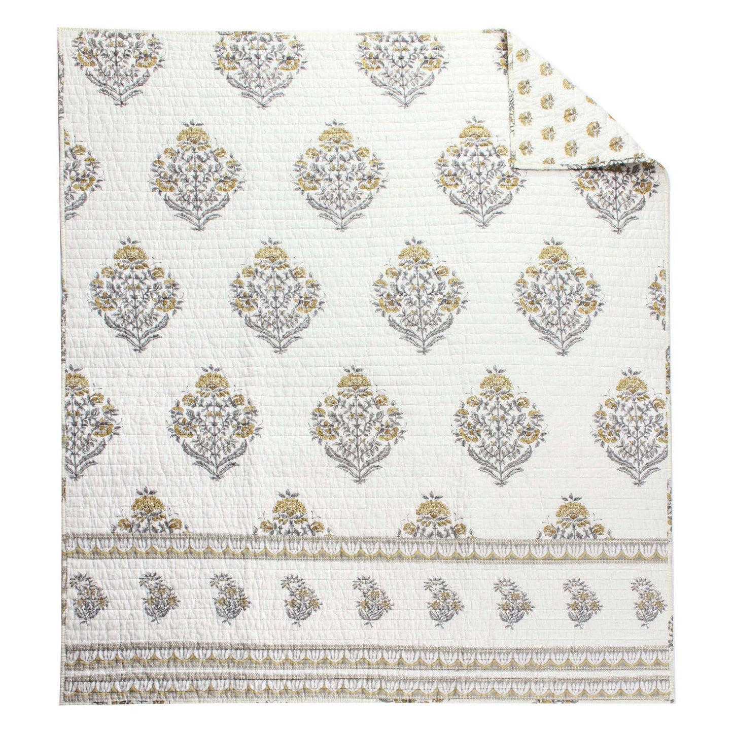 Kamira Quilted Throw Blanket